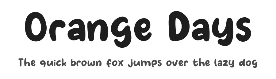 Orange Days