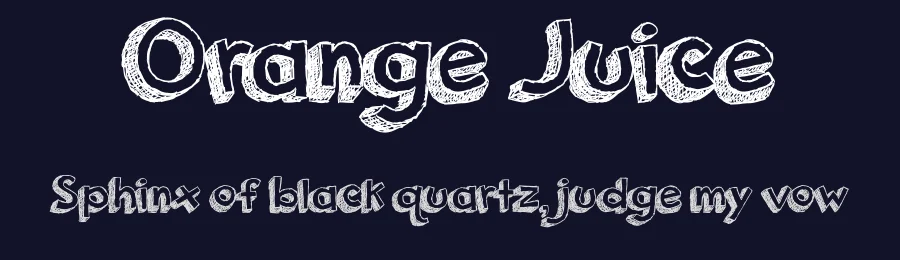 Orange Juice by Brittney Murphy Design — Decorative Font — thumbnail 2
