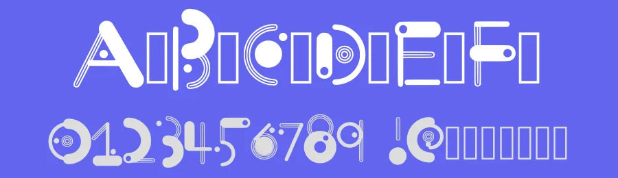 Orbit by Marcus Melton — Decorative Font — thumbnail 3
