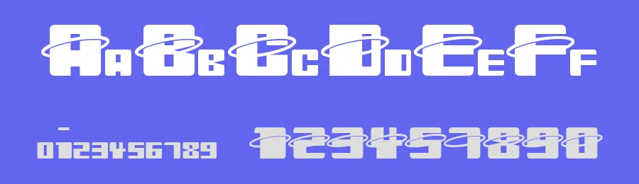 Orbitronio by Etherbrian — Display Font — thumbnail 3