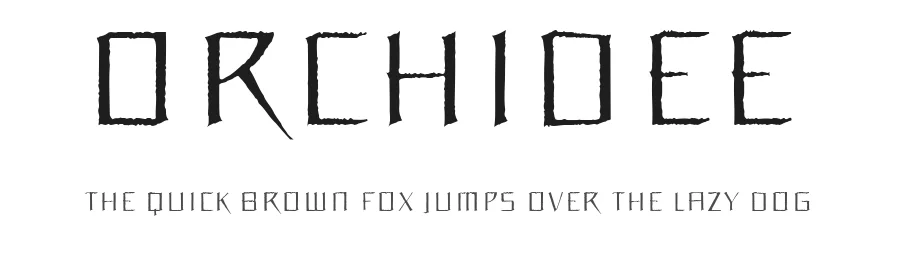 Orchidee by FloodFonts — Decorative Font