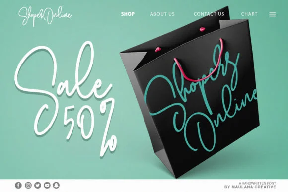 Orchids Font by Maulana Creative — Script Handwritten Font — thumbnail 5