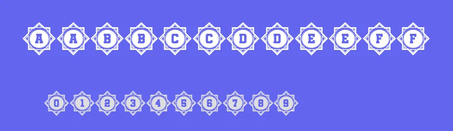 Oriental by Vladimir Nikolic — Decorative Font — thumbnail 3
