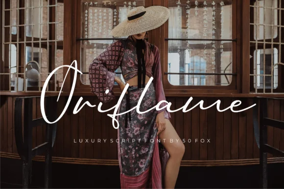Oriflame Script Font by 50Fox โ Script Handwritten Font