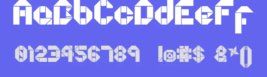 Origami Making by makingDigital — Display Font — thumbnail 3