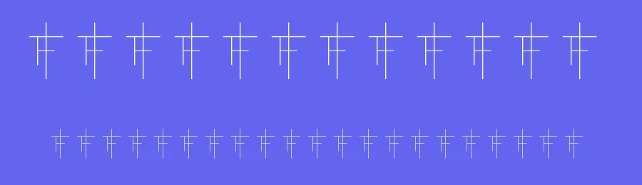 Origin Alphabet by Jon  Ronnquist — Dingbats Font — thumbnail 3