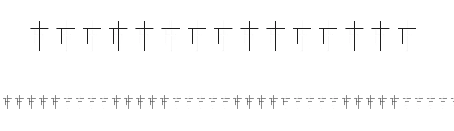 Origin Alphabet by Jon Ronnquist — Dingbats Font