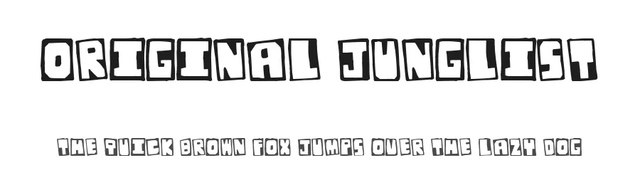 Original Junglist by I Like Fonts — Decorative Font