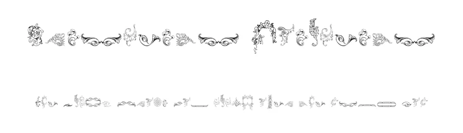 Ornamenta Monumenta by Intellecta Design — Dingbats Font