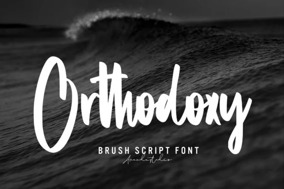 Orthodoxy Font by Arendxstudio — Script Handwritten Font