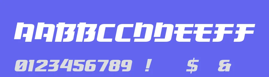 Osaka Sans Serif by Vic Fieger — Decorative Font — thumbnail 3