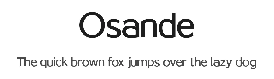 Osande by XD Creative β Sans Serif Font