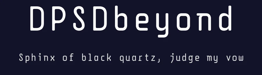 DPSDbeyond by DPSDbeyond — Display Font — thumbnail 2