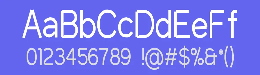 Gap Sans by Alexandre Liziard, Étienne Ozeray — Display Font — thumbnail 3