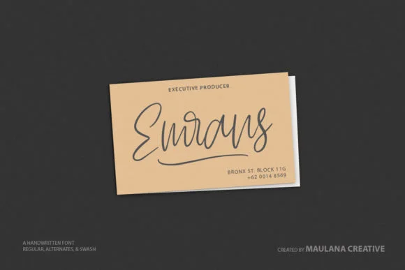 Osirish Font by Maulana Creative — Script Handwritten Font — thumbnail 3