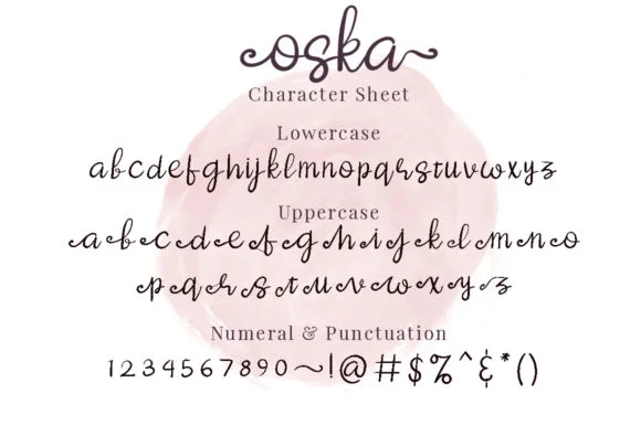Oska Font by attypestudio — Script Handwritten Font — thumbnail 5