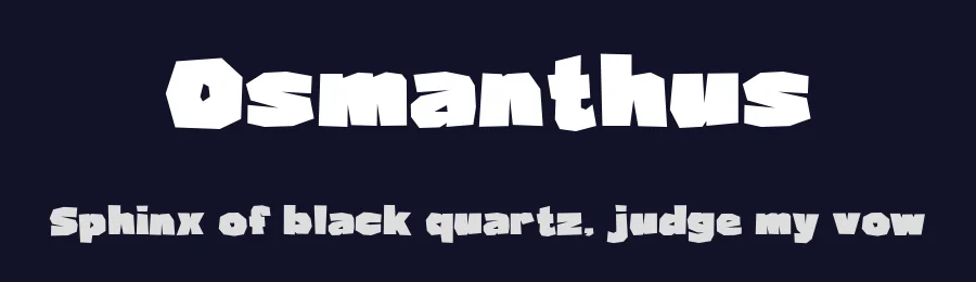Osmanthus by LeFly Fonts — Decorative Font — thumbnail 2