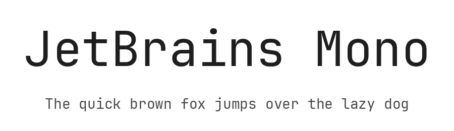 JetBrains Mono
