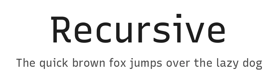 Recursive