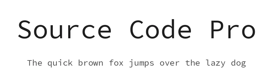 Source Code Pro