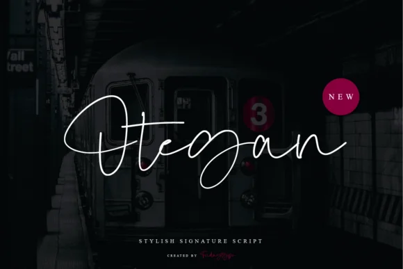 Otegan Font by Fridaytype — Script Handwritten Font