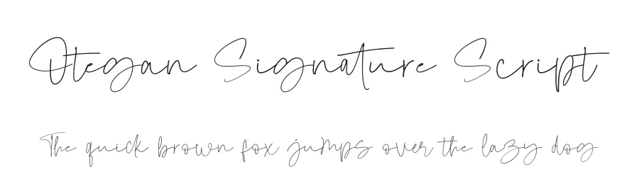 Otegan Signature Script
