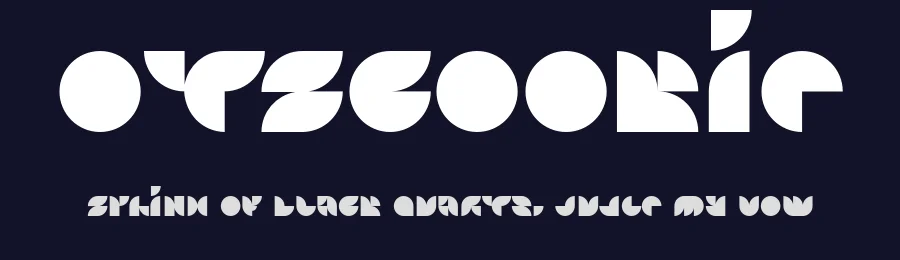 Otscookie by Jovanny Lemonad — Decorative Font — thumbnail 2