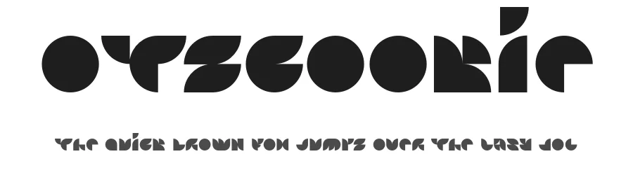 Otscookie by Jovanny Lemonad — Decorative Font