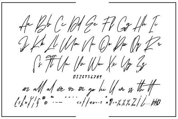 Oturllis Font by Maulana Creative — Script Handwritten Font — thumbnail 8