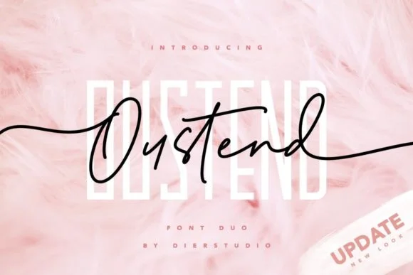 Oustend Font by Dierstudio — Script Handwritten Font