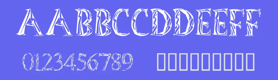 Out of Africa by House of Lime — Decorative Font — thumbnail 3