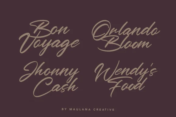 Outeris Font by Maulana Creative — Script Handwritten Font — thumbnail 4