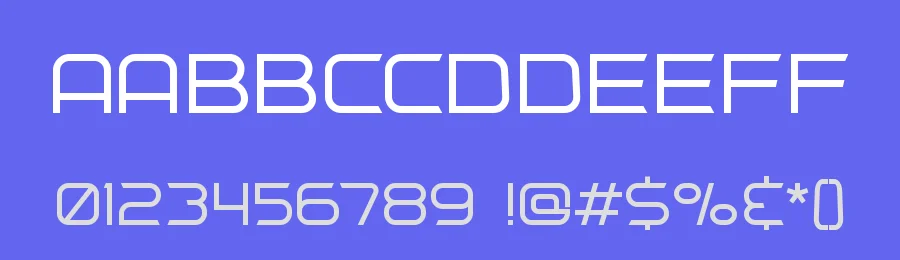 Outlier by Michael Muranaka — Display Font — thumbnail 3