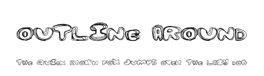 Outline Around