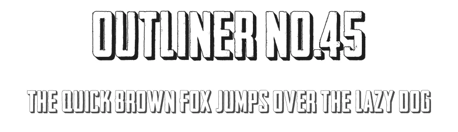 Outliner No.45