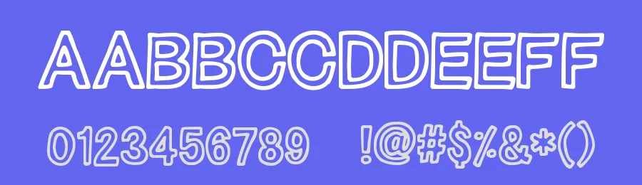Outliners by Hawtpixel — Decorative Font — thumbnail 3
