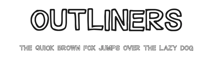 Outliners by Hawtpixel β Decorative Font