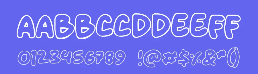 Outlinerz by Origin Type — Decorative Font — thumbnail 3