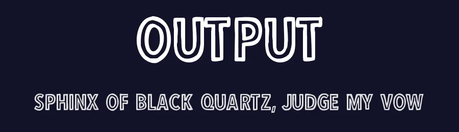 Output by Jake Luedecke — Decorative Font — thumbnail 2