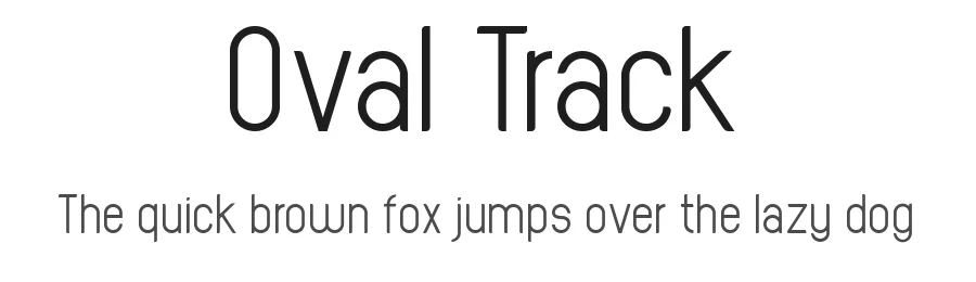 Oval Track