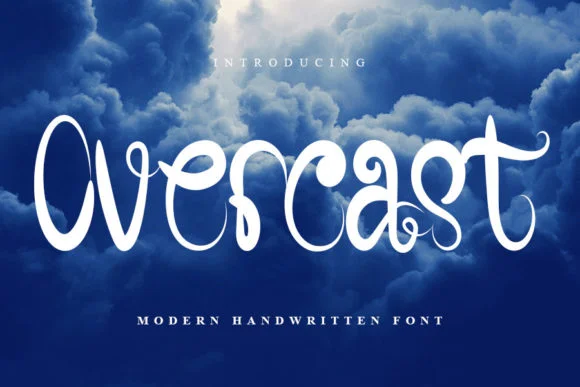 Overcast Font by NYA Letter — Script Handwritten Font