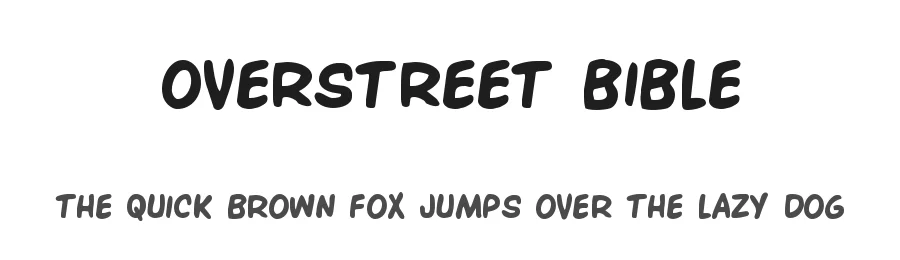 Overstreet Bible