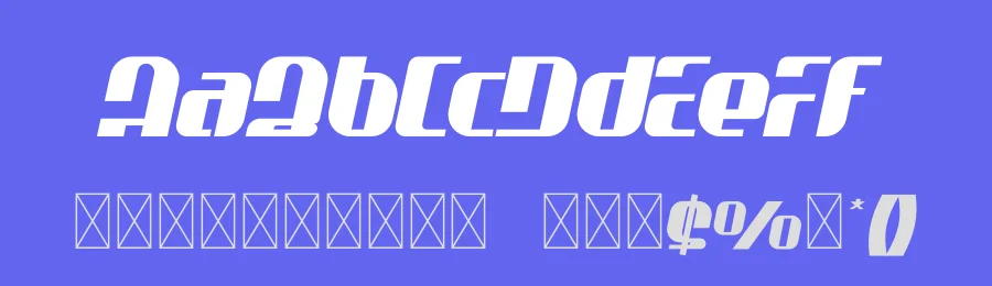 Overtaking by Mocha Frappuccino — Display Font — thumbnail 3