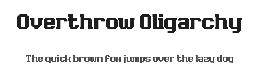Overthrow Oligarchy