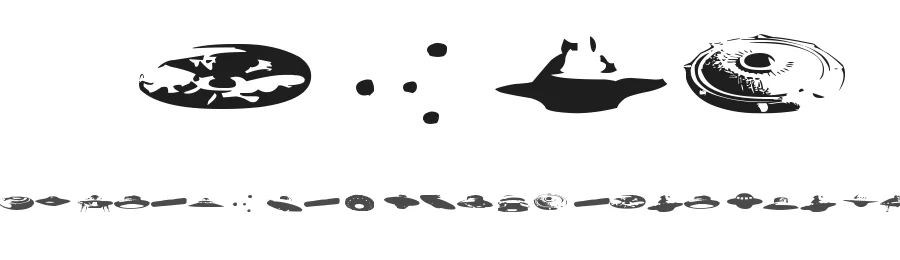 Ovnis by Qbotype Fonts — Dingbats Font