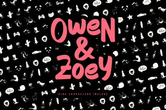 Owen Zoey Font by Maulana Creative — Script Handwritten Font