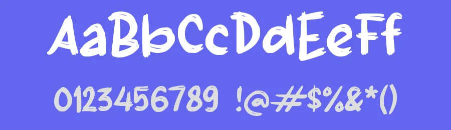 Paagro by wepfont.com — Script Handwritten Font — thumbnail 3