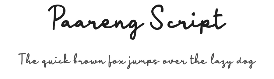 Paareng Script
