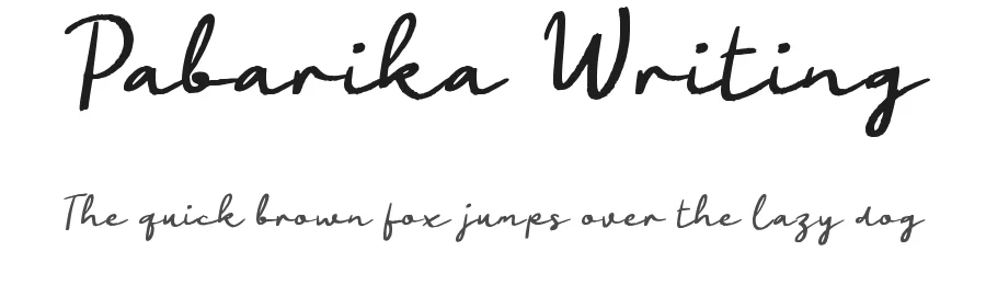 Pabarika Writing