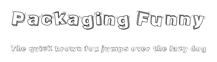 Packaging Funny by Galdino Otten Fonts — Decorative Font